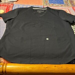 Fabletics Medium Black Scrub Top